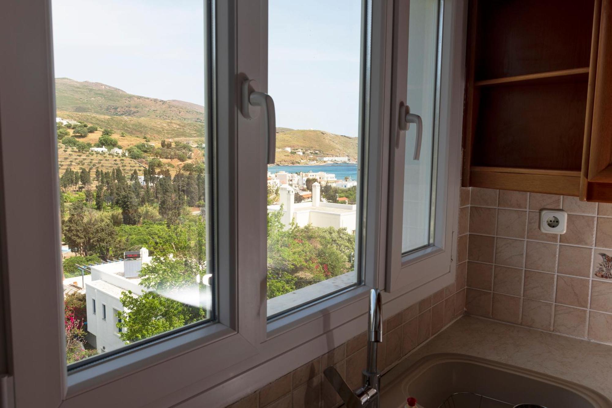 Ferienwohnung Eleni'S Seaview House Ándros Exterior foto